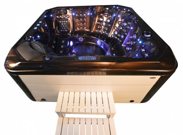 Whirlpool Outdoor Außenwhirlpool Hot Tub Spa Pool AR 542-230 coffee/weiß