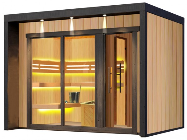 Gartensauna GS4123-Bio, 300x220cm